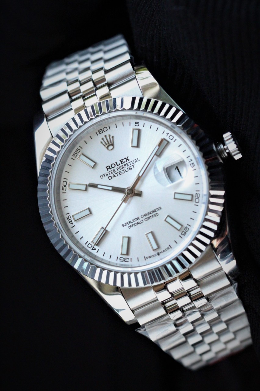 로** Datejust 41  쥬빌리 화이트 골드