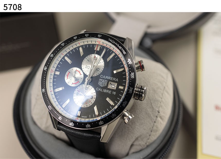 태그*** [TAG Heuer] 수입고급 까레라 칼리버16 크로노그래프 블랙