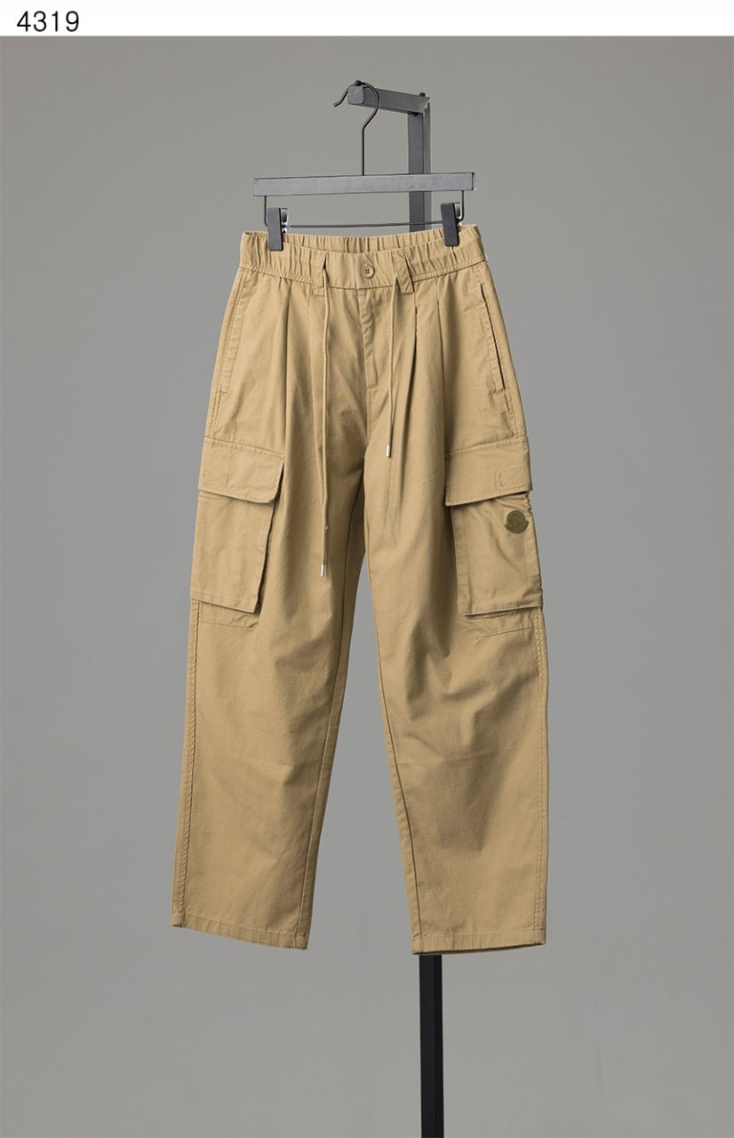 LOGO PATCH WIDE FIT PANTS