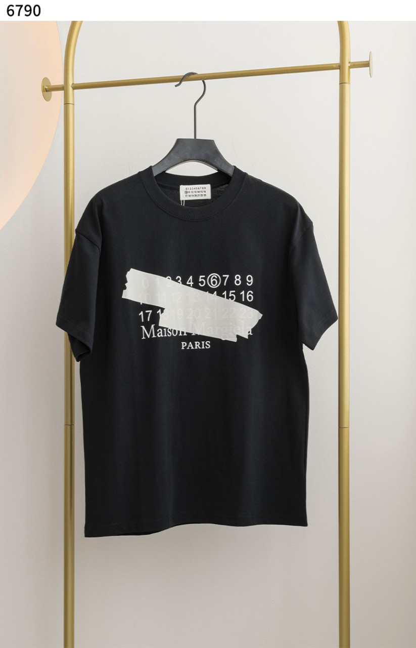 메****** [Maison Margiela] 수입고급 넘버스 테이핑 반팔 티셔츠 6790